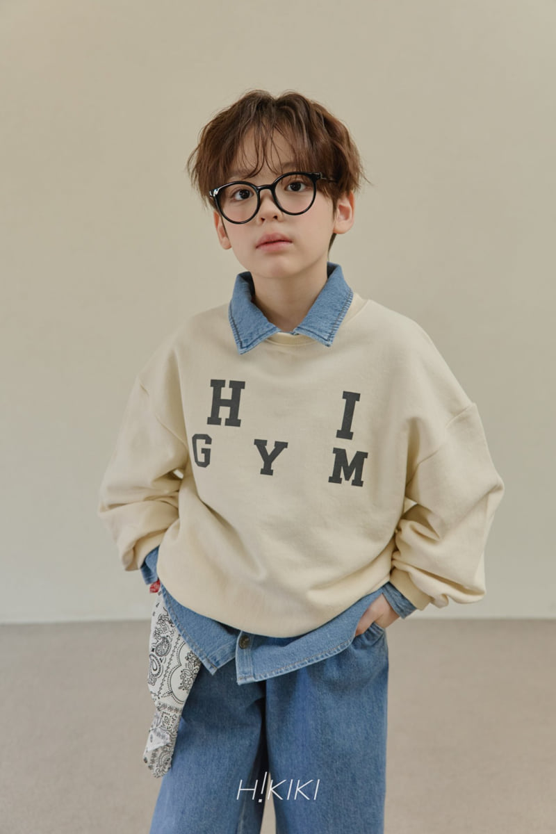 Hikiki - Korean Children Fashion - #toddlerclothing - High Gym Sweatshirt - 5