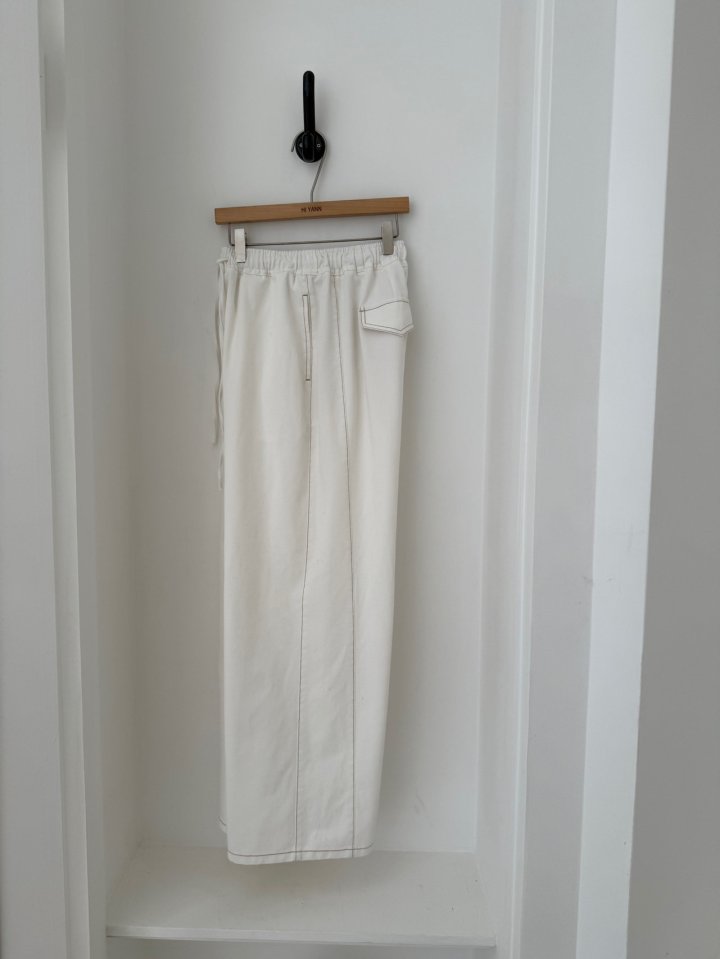 Hiyann - Korean Women Fashion - #momslook - Marco Wide Denim Pants - 5