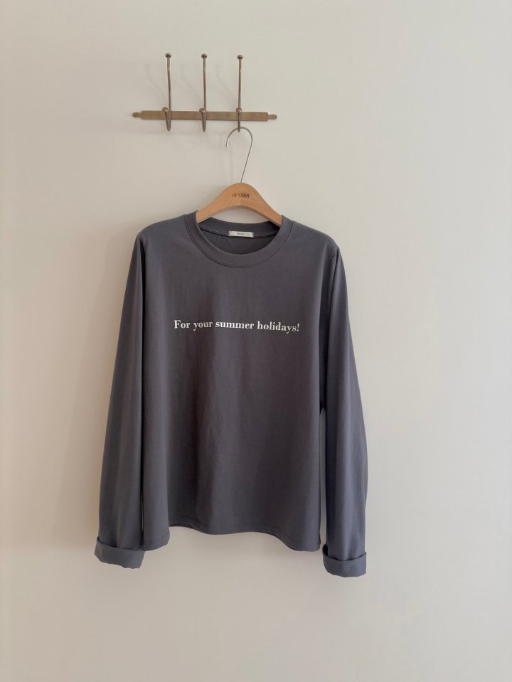 Hiyann - Korean Women Fashion - #momslook - Holiday Tee - 8