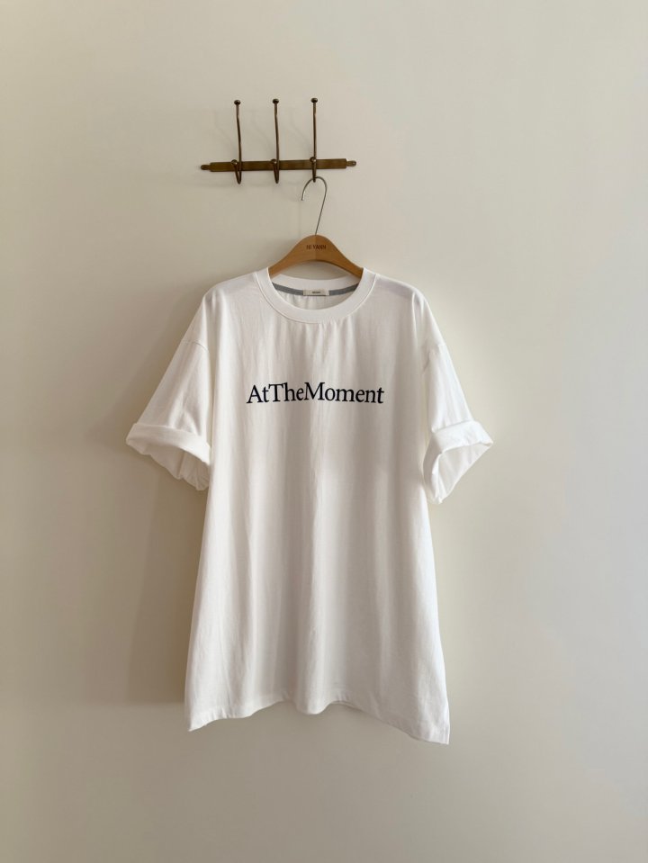 Hiyann - Korean Women Fashion - #momslook - At Moment Tee - 3