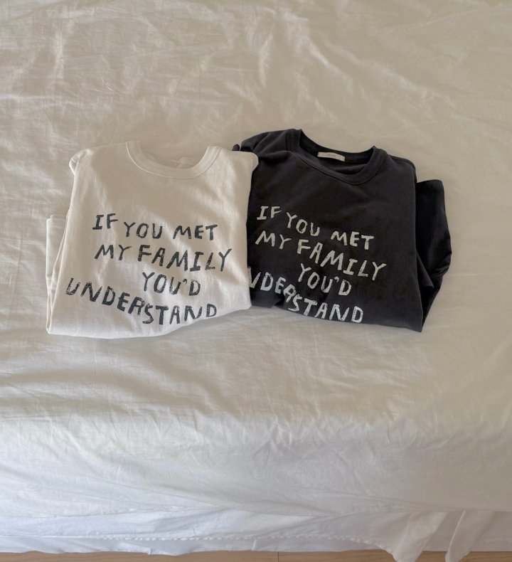 Hiyann - Korean Women Fashion - #momslook - Family Tee - 10