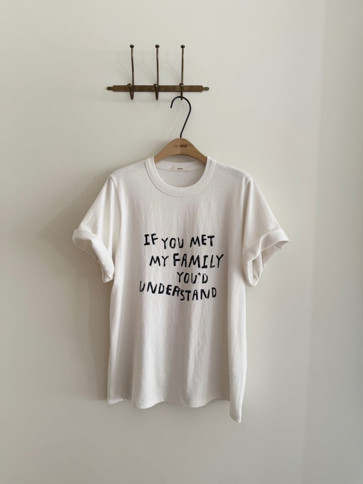 Hiyann - Korean Women Fashion - #momslook - Family Tee - 2