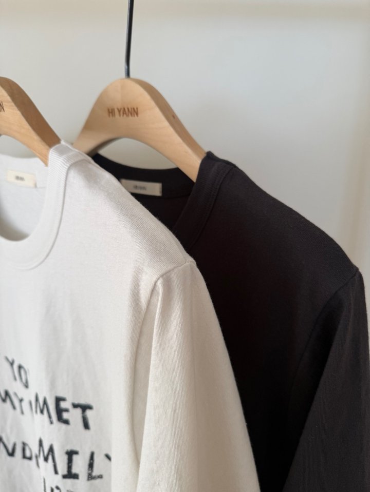Hiyann - Korean Women Fashion - #momslook - Family Tee - 6