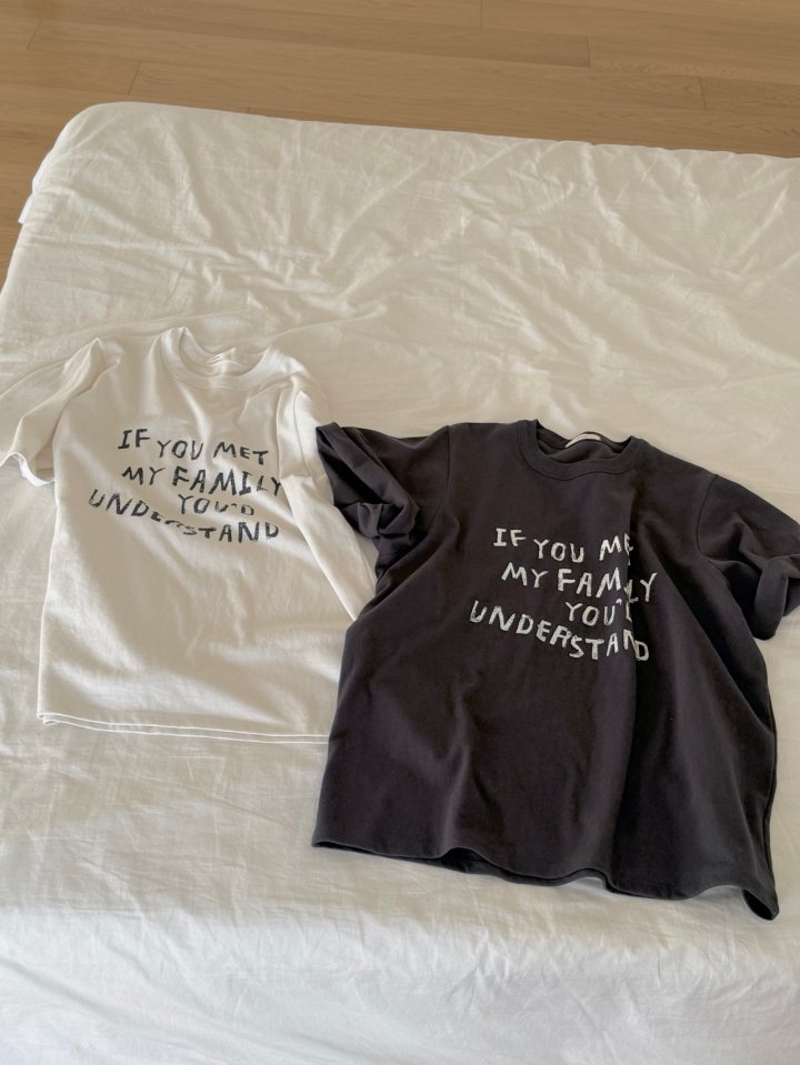 Hiyann - Korean Women Fashion - #momslook - Family Tee - 8