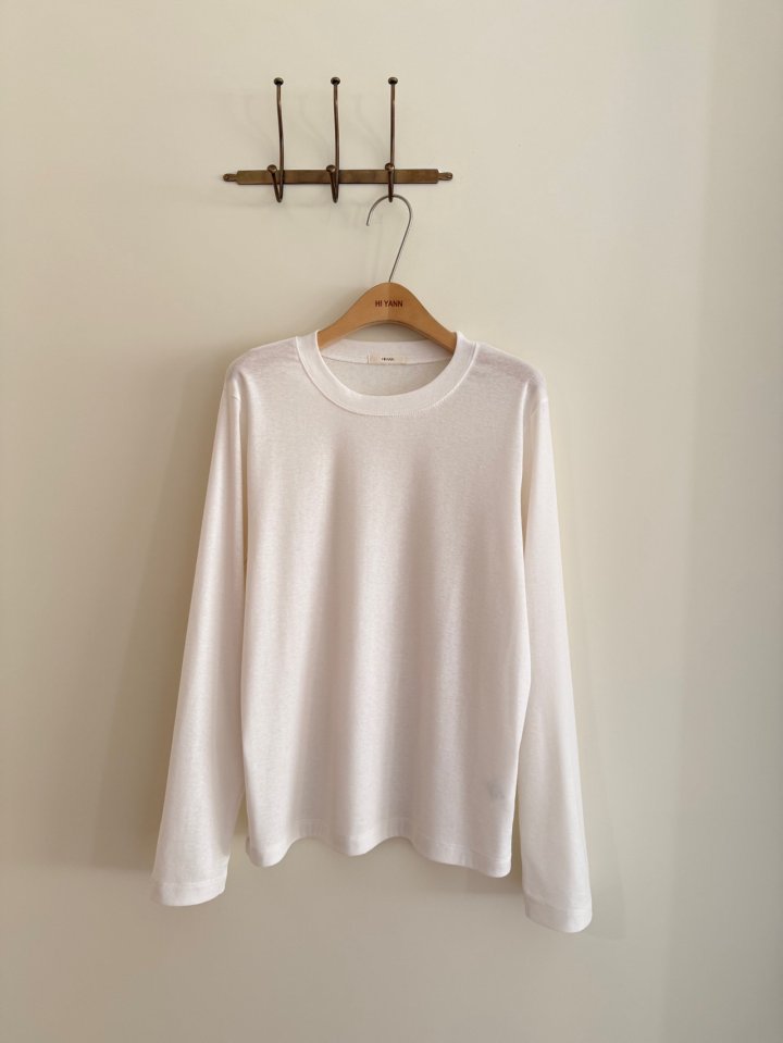 Hiyann - Korean Women Fashion - #momslook - Tencel Basic Tee - 3