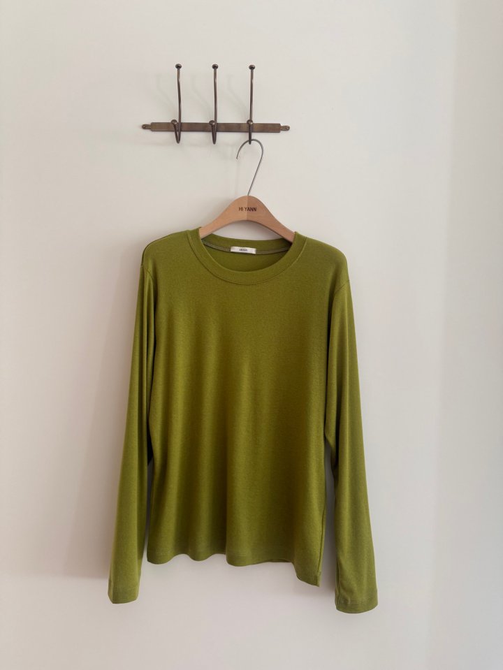 Hiyann - Korean Women Fashion - #momslook - Tencel Basic Tee - 7
