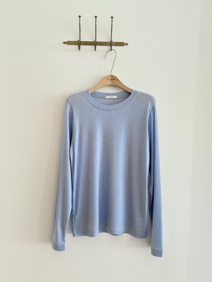 Hiyann - Korean Women Fashion - #momslook - Tencel Basic Tee - 9