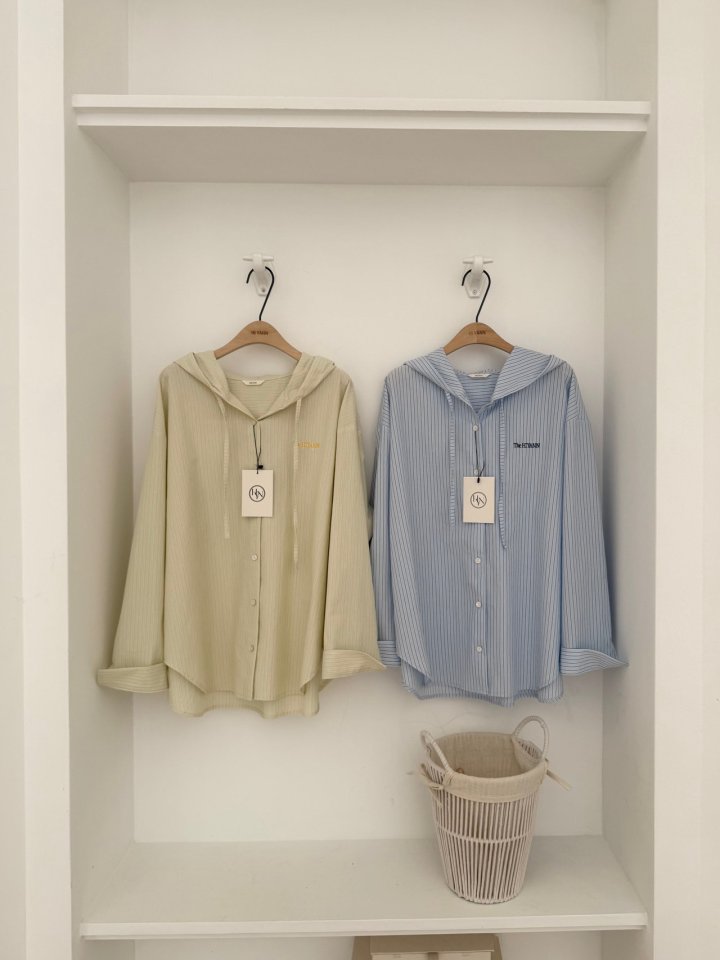Hiyann - Korean Women Fashion - #momslook - Roe Hooded Shirt - 9