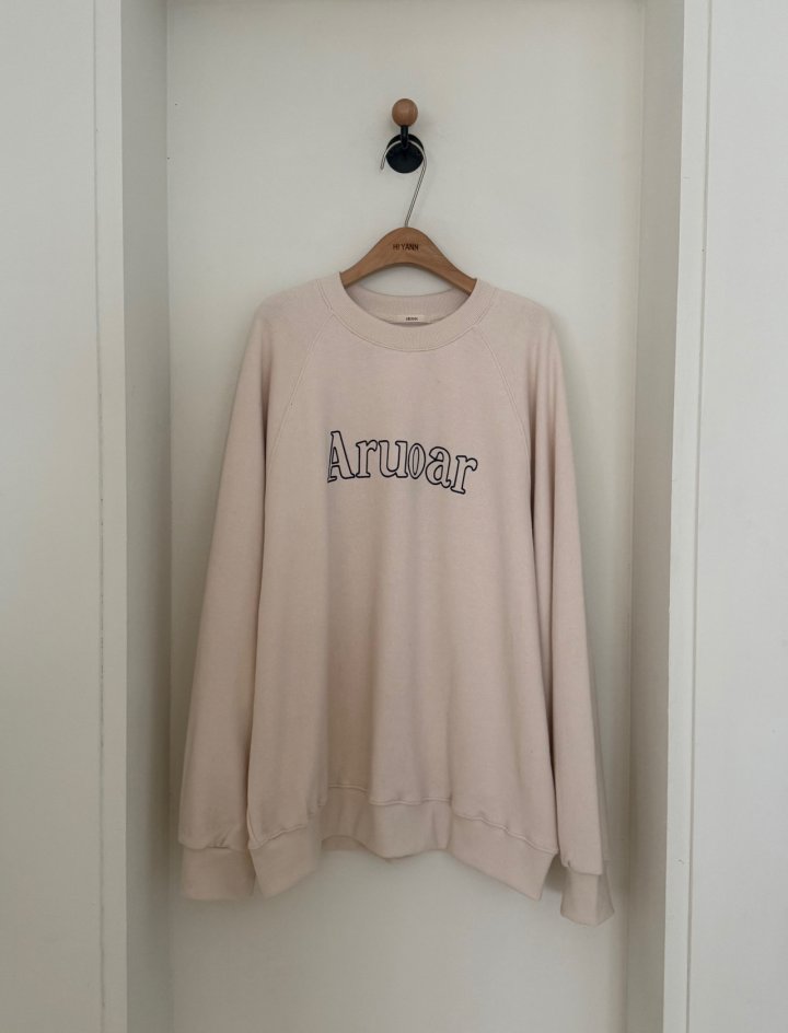 Hiyann - Korean Women Fashion - #restrostyle - Raglan Sweatshirt - 3