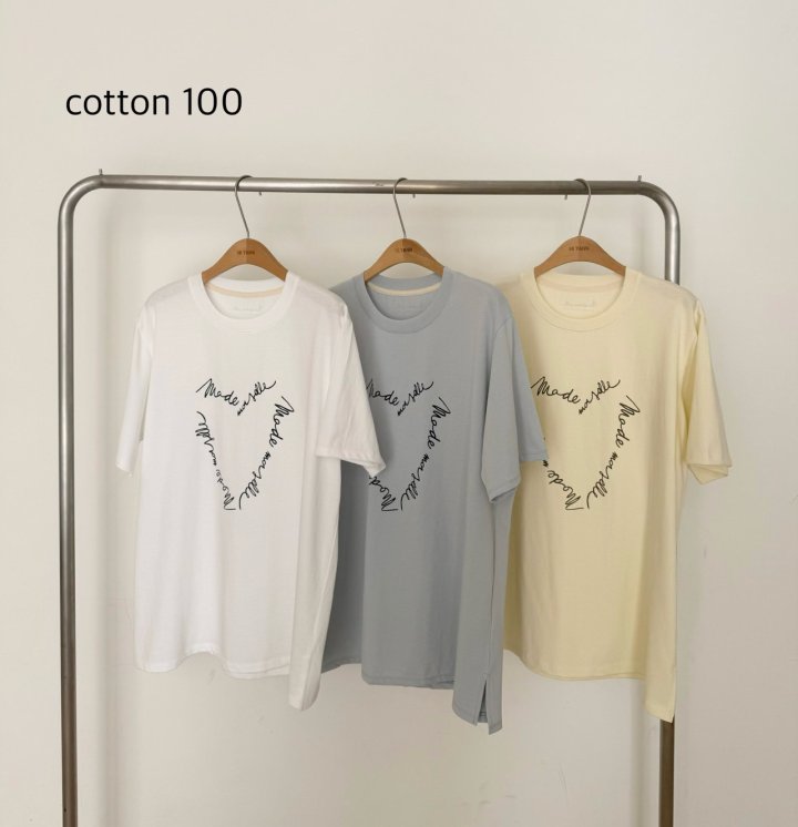Hiyann - Korean Women Fashion - #restrostyle - Heart Tee