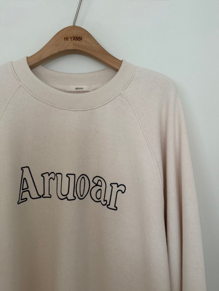Hiyann - Korean Women Fashion - #shopsmall - Raglan Sweatshirt - 5