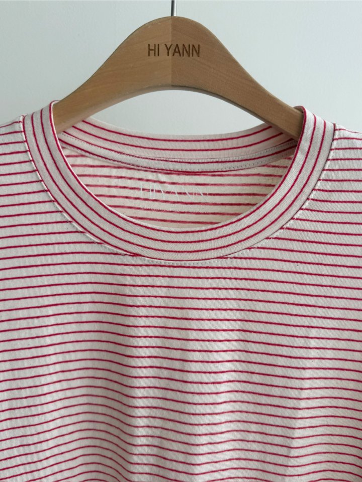 Hiyann - Korean Women Fashion - #thatsdarling - Cult Fine Stripe Tee - 7