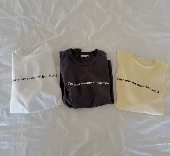 Hiyann - Korean Women Fashion - #womensfashion - Holiday Tee - 11