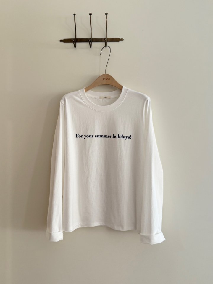 Hiyann - Korean Women Fashion - #womensfashion - Holiday Tee - 3