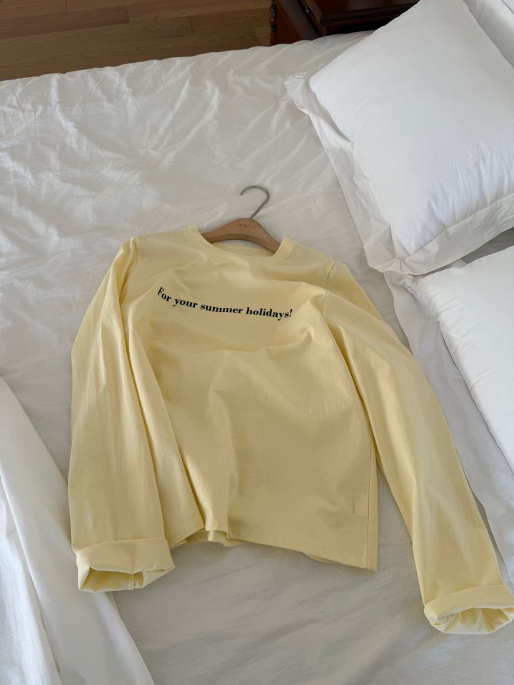 Hiyann - Korean Women Fashion - #womensfashion - Holiday Tee - 7