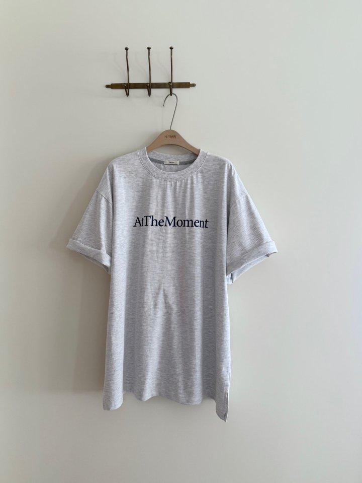 Hiyann - Korean Women Fashion - #momslook - At Moment Tee - 4