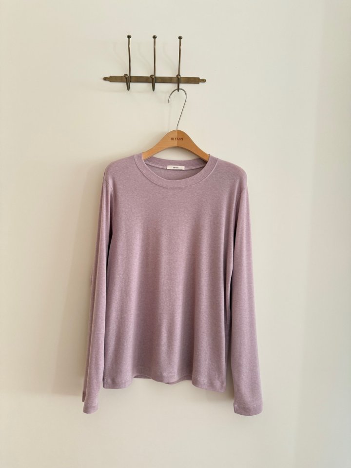 Hiyann - Korean Women Fashion - #womensfashion - Tencel Basic Tee - 6