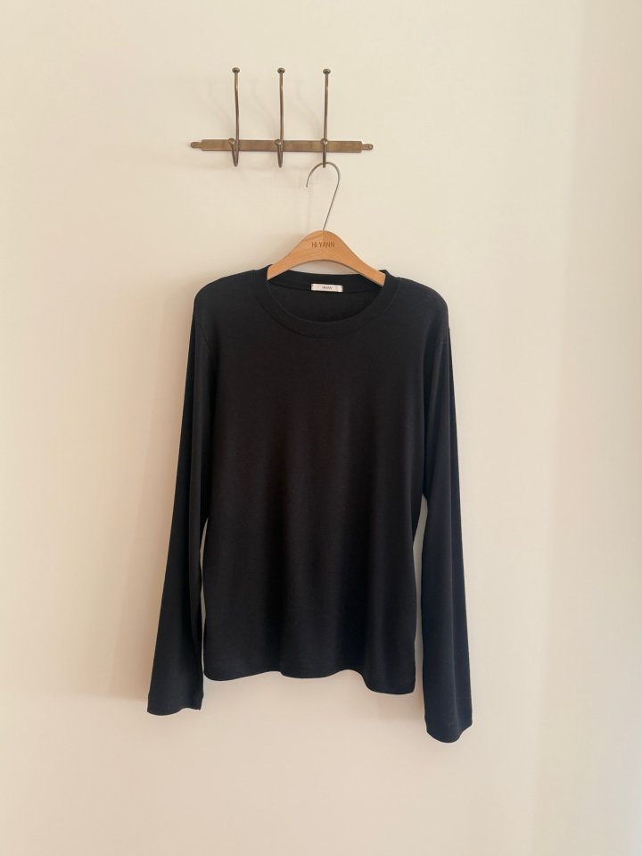 Hiyann - Korean Women Fashion - #womensfashion - Tencel Basic Tee - 8