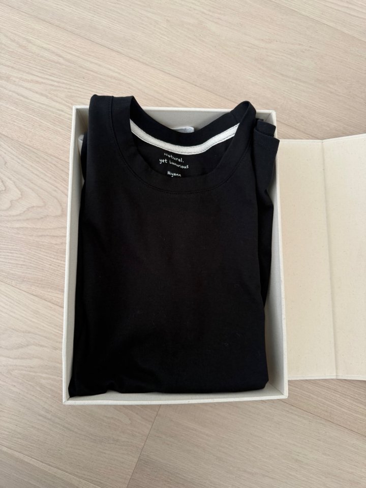 Hiyann - Korean Women Fashion - #womensfashion - Harry Slit Tee - 7