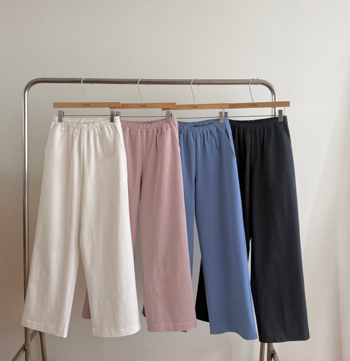 Hiyann - Korean Women Fashion - #womensfashion - Cation Banding Pants
