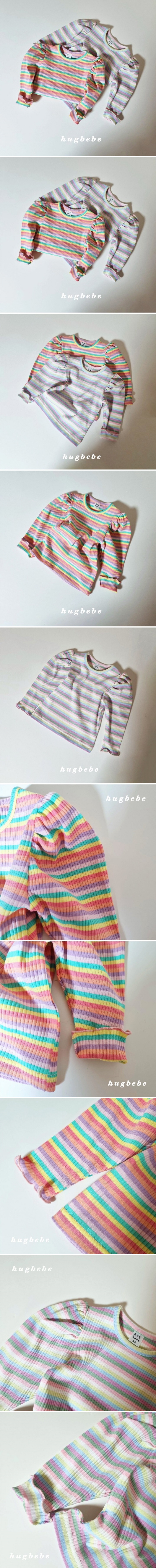 Hug Bebe - Korean Children Fashion - #Kfashion4kids - Candy Puff Tee