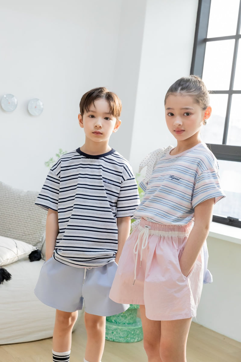 I Love Jesus - Korean Children Fashion - #childofig - Young Multi-Stripe Tee