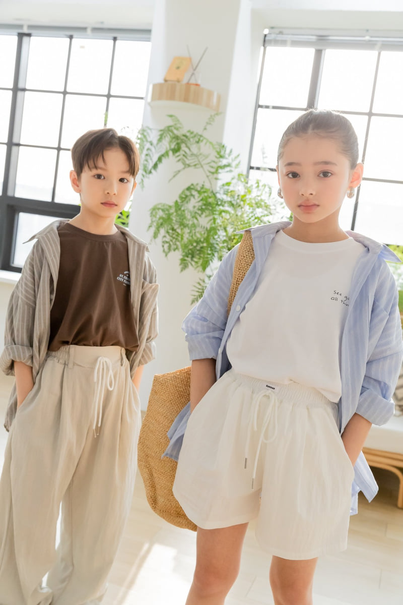 I Love Jesus - Korean Children Fashion - #childofig - Netty Stripe Shirt - 11