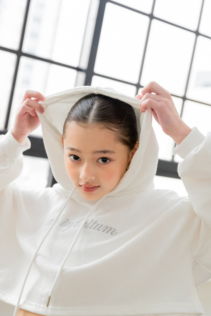 I Love Jesus - Korean Children Fashion - #designkidswear - AD Crop Hoodie - 12