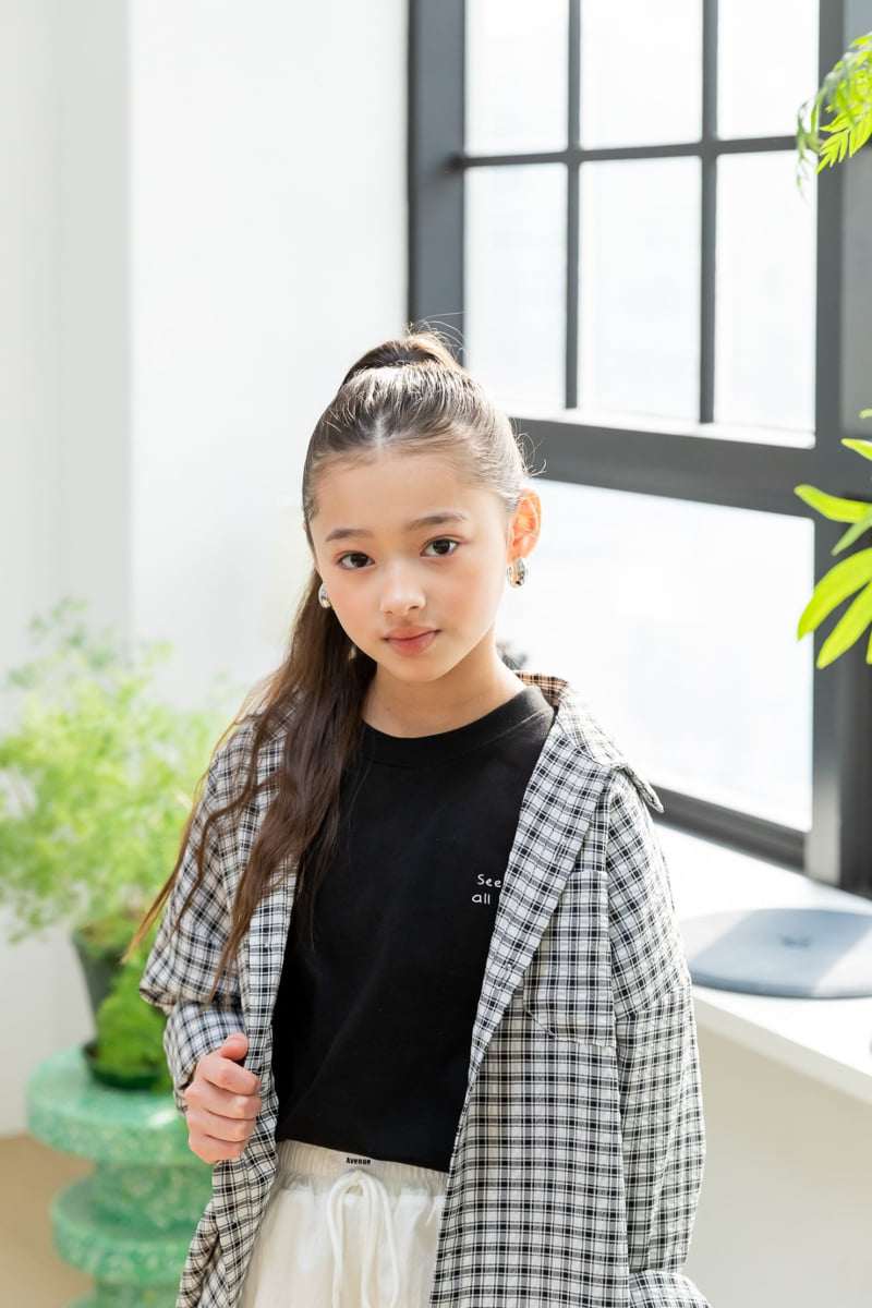 I Love Jesus - Korean Children Fashion - #kidsstore - CM Check Shirt - 6