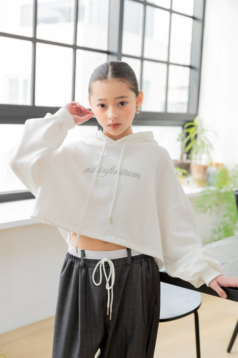 I Love Jesus - Korean Children Fashion - #kidzfashiontrend - AD Crop Hoodie