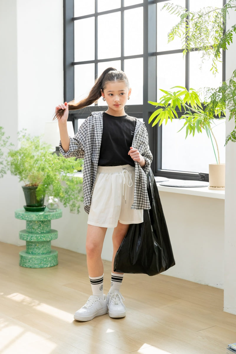 I Love Jesus - Korean Children Fashion - #magicofchildhood - CM Check Shirt - 10
