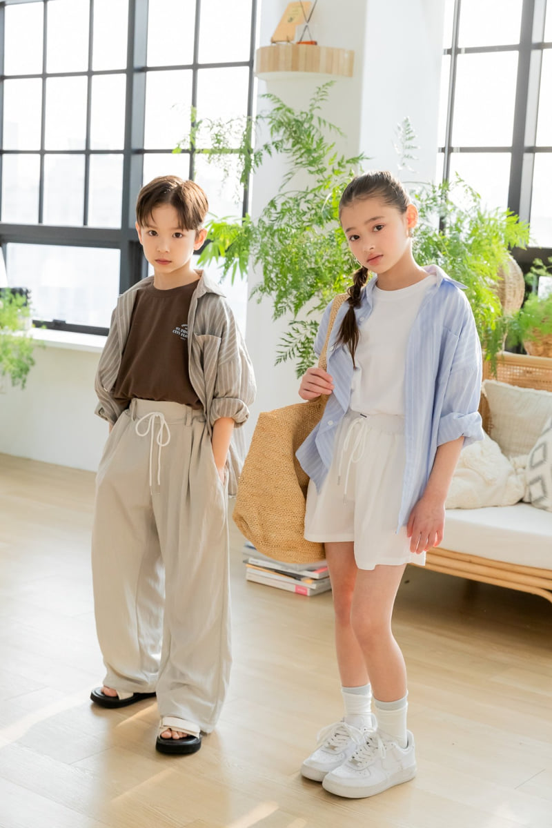 I Love Jesus - Korean Children Fashion - #magicofchildhood - Netty Stripe Shirt - 5