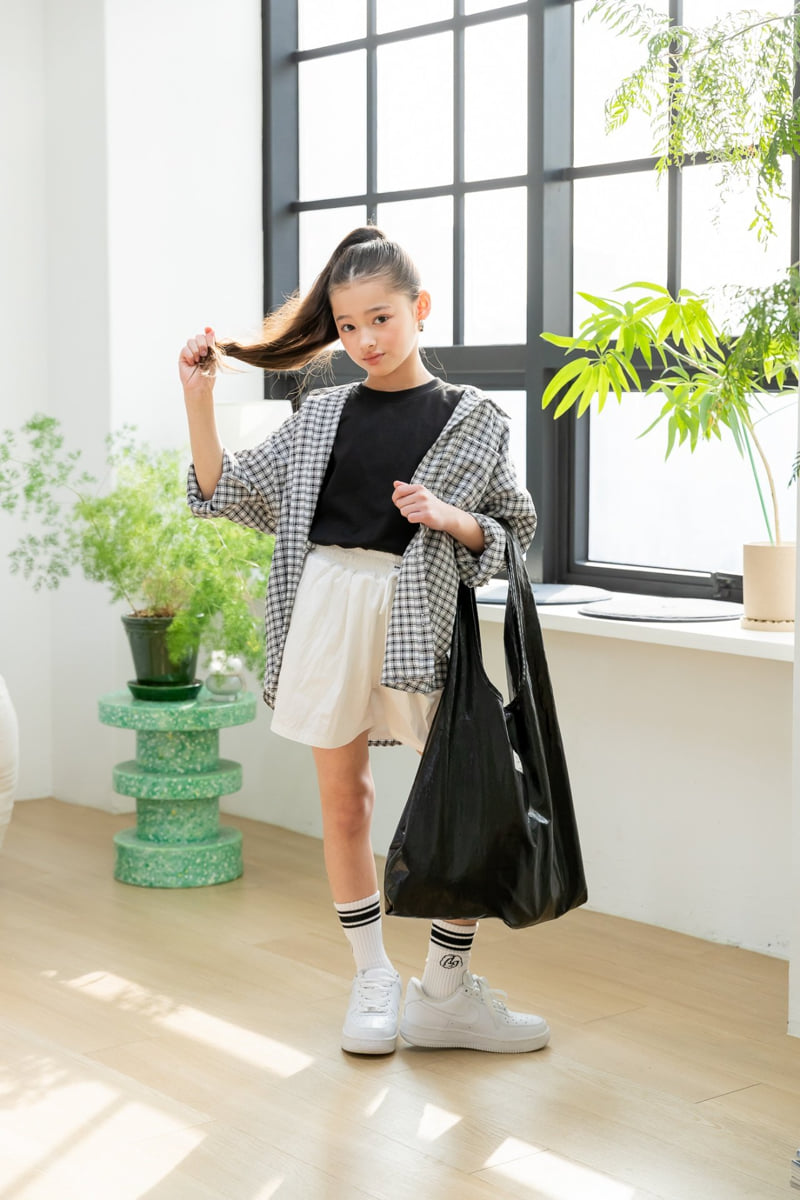 I Love Jesus - Korean Children Fashion - #minifashionista - CM Check Shirt - 11