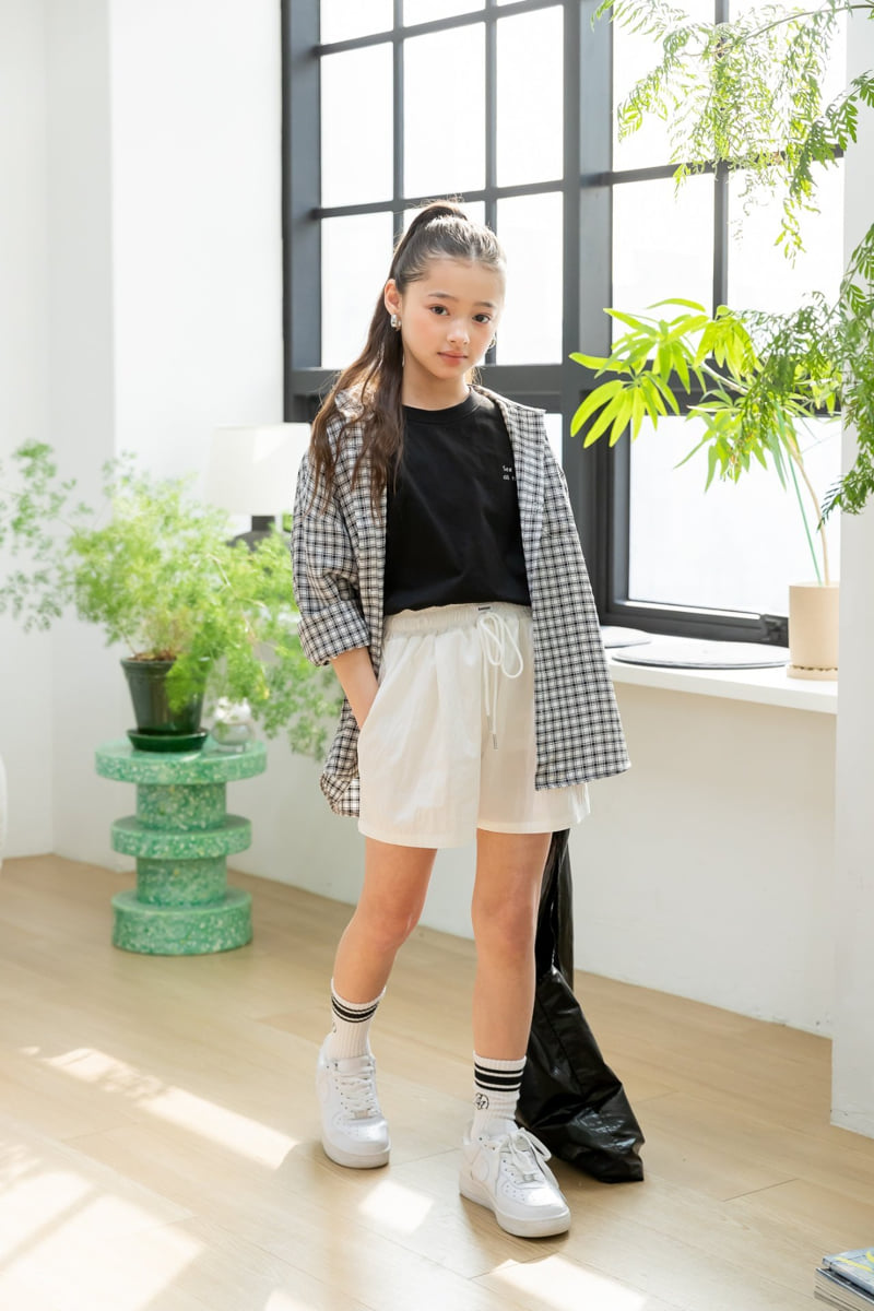 I Love Jesus - Korean Children Fashion - #prettylittlegirls - CM Check Shirt - 12