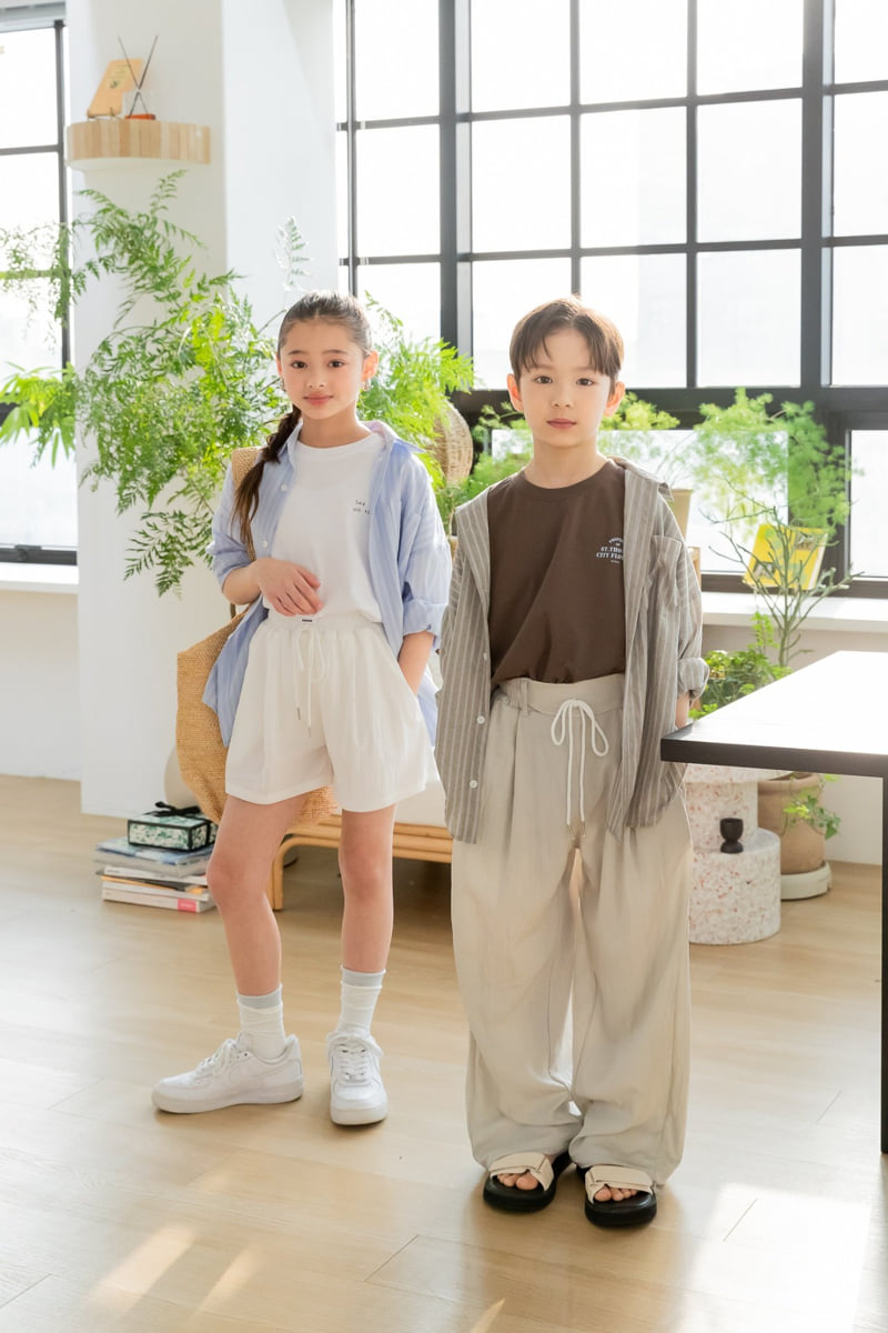 I Love Jesus - Korean Children Fashion - #toddlerclothing - Netty Stripe Shirt - 9