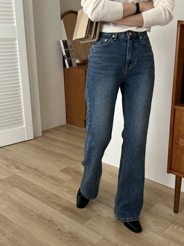 I'm here - Korean Women Fashion - #shopsmall - Sand Brushed Bootcut Pants - 8