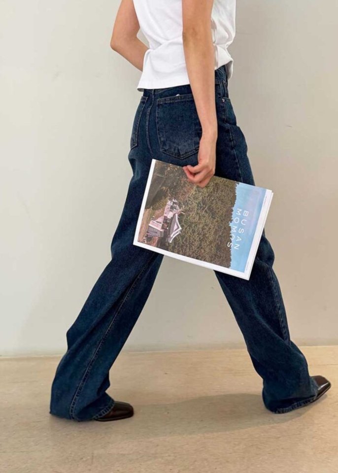 I'm here - Korean Women Fashion - #thelittlethings - Stripe Corduroy Denim Pants - 2
