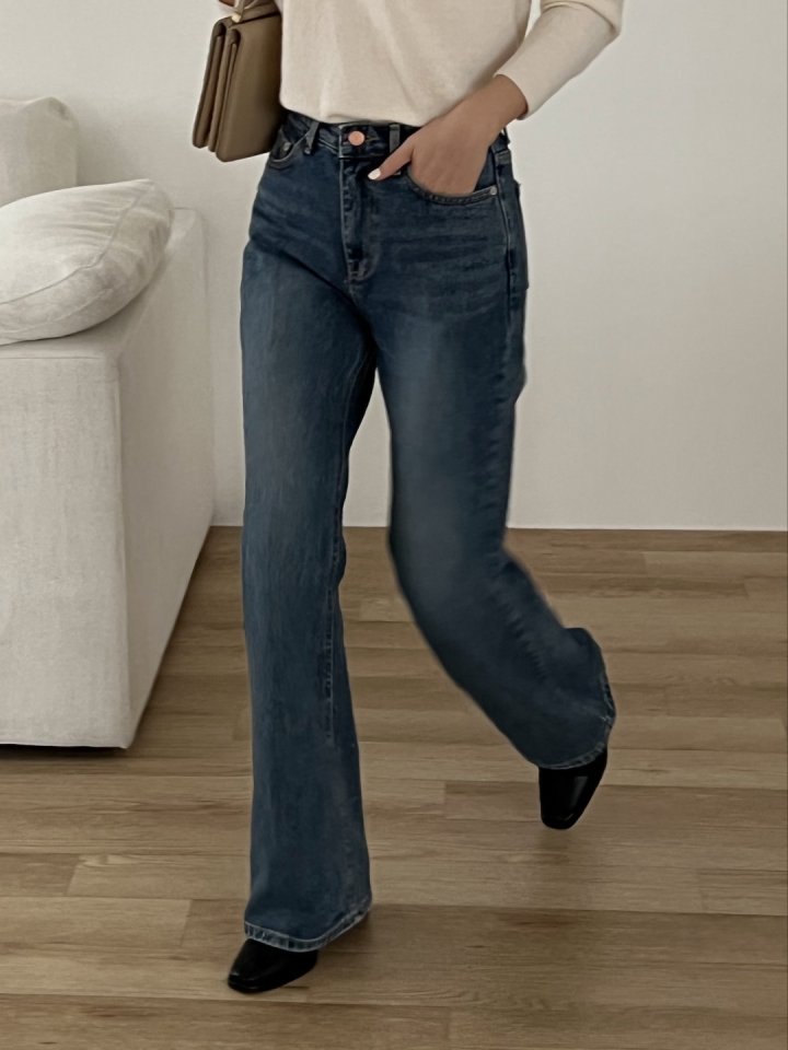 I'm here - Korean Women Fashion - #womensfashion - Sand Brushed Bootcut Pants - 12