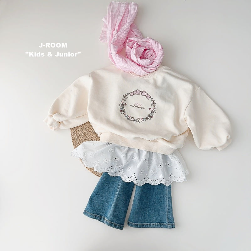 J-Room - Korean Children Fashion - #Kfashion4kids - Ribbon Love Sweatshirt - 7