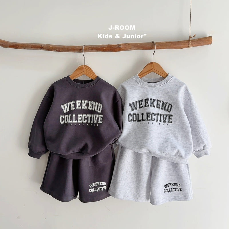 J-Room - Korean Children Fashion - #Kfashion4kids - Weekend Bermuda Set