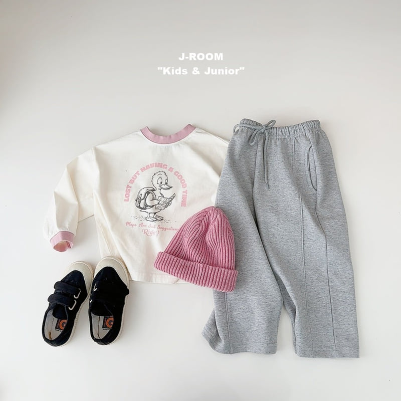 J-Room - Korean Children Fashion - #Kfashion4kids - Duck Color-Block Tee - 10