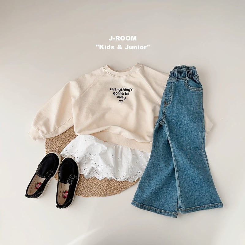 J-Room - Korean Children Fashion - #childofig - Light Span Bootcut Pants - 8
