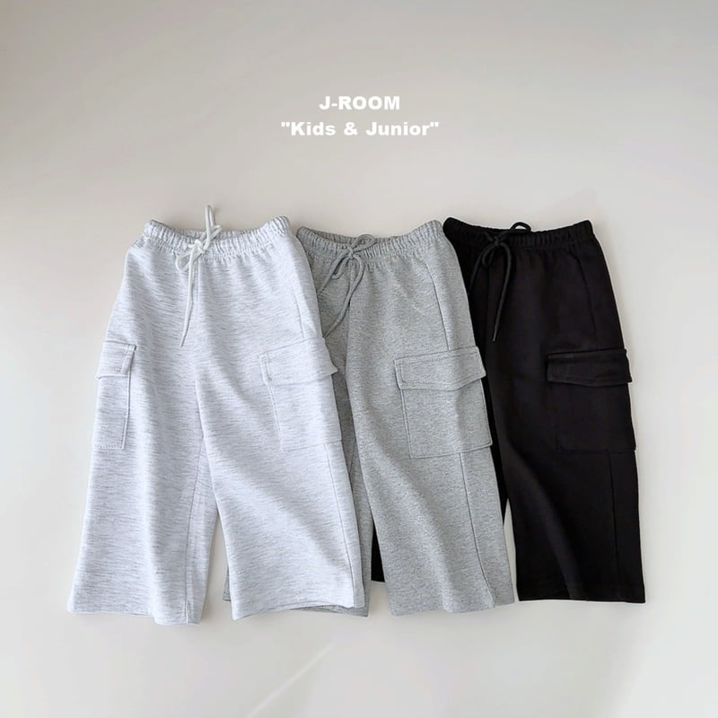 J-Room - Korean Children Fashion - #childrensboutique - All-Day Utility Wide Pants - 4