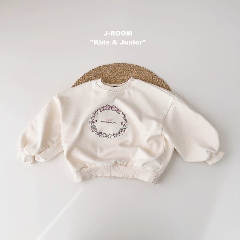 J-Room - Korean Children Fashion - #designkidswear - Ribbon Love Sweatshirt