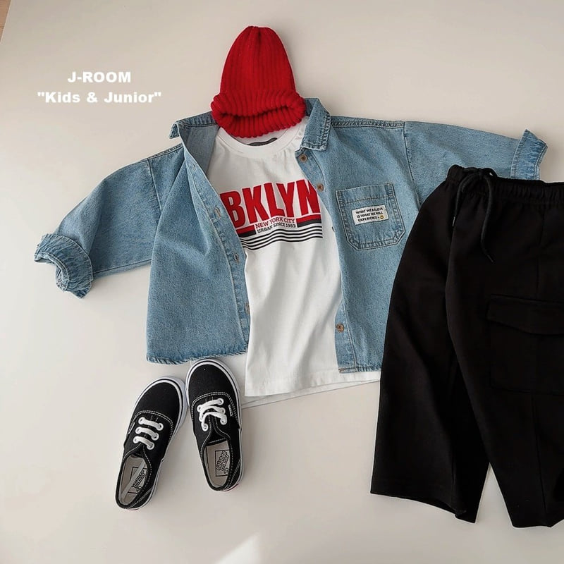 J-Room - Korean Children Fashion - #designkidswear - Urban Box Short Sleeve Tee - 9