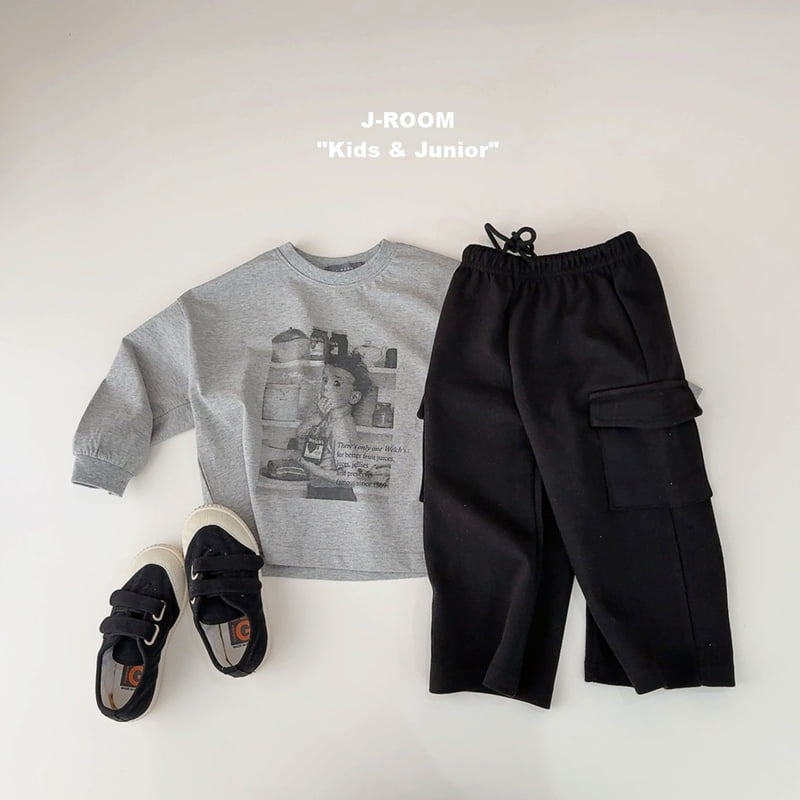 J-Room - Korean Children Fashion - #discoveringself - Welch’s Black White Graphic Tee - 8