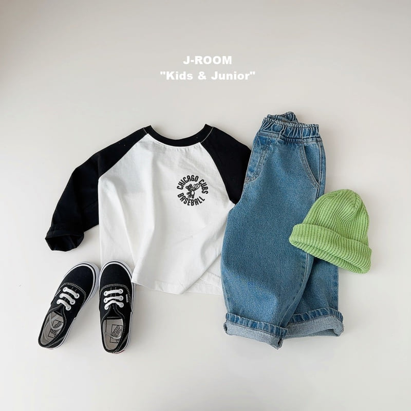 J-Room - Korean Children Fashion - #kidzfashiontrend - Baseball Raglan Tee - 7