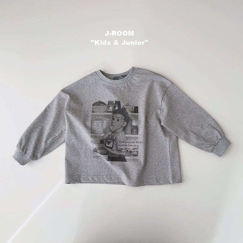 J-Room - Korean Children Fashion - #kidzfashiontrend - Welch’s Black White Graphic Tee - 12