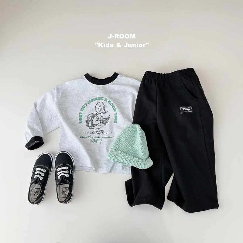 J-Room - Korean Children Fashion - #kidzfashiontrend - Duck Color-Block Tee - 9