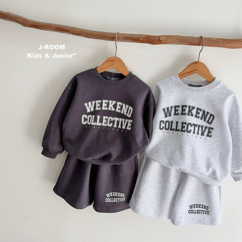 J-Room - Korean Children Fashion - #littlefashionista - Weekend Bermuda Set - 2
